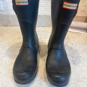 Hunter Classic Black Waterproof Boots